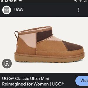 Limited Edition Patchwork UGG mini